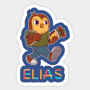 Enrollment Owl Elias Sticker